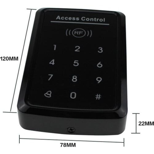 Smart Touch door entrance guard all-in-one machine metal IC controller access reading head password keyboard electric lock set