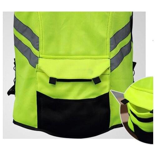 2019new arrivel Electric motorcycle riding vest green reflective size M-4XL