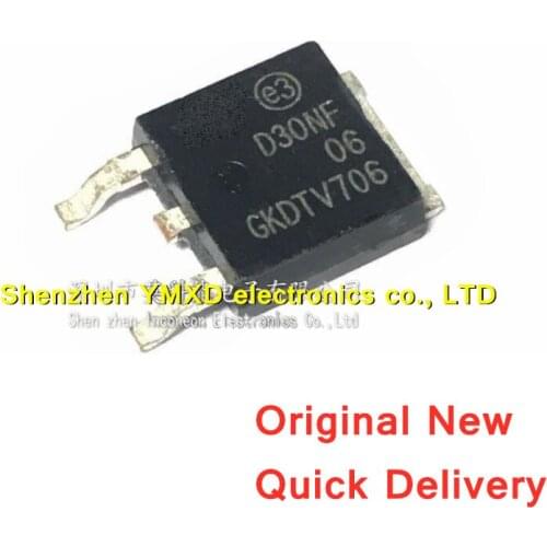 10Pcs/Lot New STD30NF06L D30NF06L TO-252 MOSFET Field Effect Transistor N Channel 60V 35A
