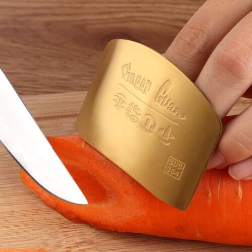 304 Stainless Steel Finger Chopping Vegetables And Meat Hand Guards Creative Kitchen Gadget Protective Cover Gadzety Home Eg50qc