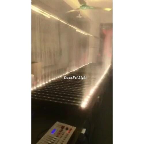 8 lights 2800K warm white dmx dj led wall washer light 14x3w led bar disco indoor bar wash wall