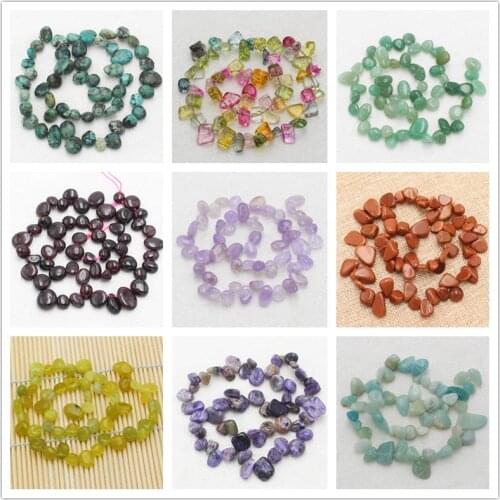 Wholesale 5-13mm Natural Stone Side Hole Freeform Loose Beads 15"2#,For Jewelry making, can mixed wholesale