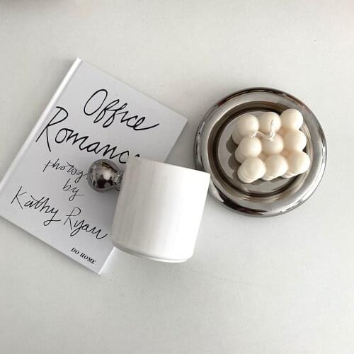 Vitality Candy Color Egg Yolk Cup Mug Saucer Home Decoration Cute Creative Combination Breakfast Cup Coffee Cup