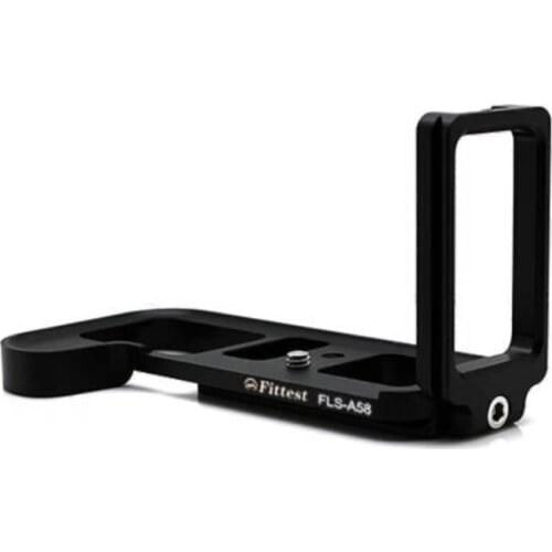 FLS-A58 Quick Release L Plate/Bracket Holder hand Grip L-Shaped for Sony A58 RRS SUNWAYFOTO Markins Compatible