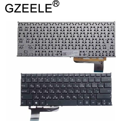 GZEELE New RU laptop keyboard for Asus VivoBook Q200 Q200E S200 S200E X200 X201 X201E x202e russian layout black or white