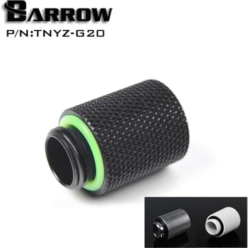 Barrow TNYZ-G20, 20mm Male To Female Extender Fittings, G1/4 Male To Female Water Cooling Fittings For Computer Case