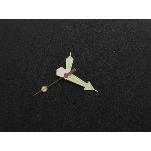 Modified Japan Super C3 Luminous SKX007 Rose Gold Diving Watch Hand for SKX007/SBBN Tyle NH35A/NH36A Movement