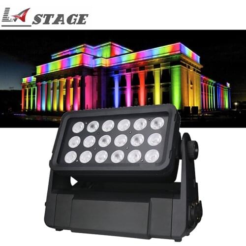 Mini 18LED*10w Wireless Battery Powred Outdoor Holiday Lighting