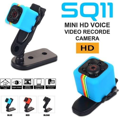 Vehemo Mini Camera HD 1080P SQ11 Motion Sensor Nigh Vision Sport DV Recorder Support TV Out Pocket Camcorder Dash Cam