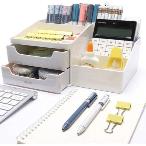 Multi-functional Pen Container Creative desktop children pen clip card holders Storage Box
