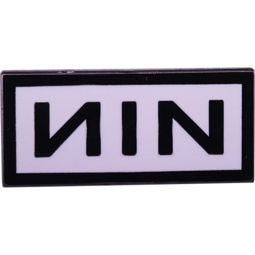 Nine Inch Nails brooch alternative mainstream hard rock fans collection