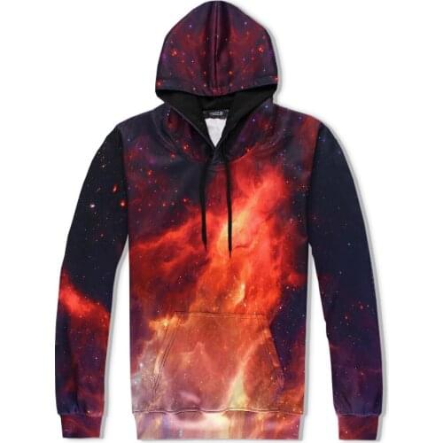 SzBlaze Brand New Unisex Mens Fire 3D Print Casual Hoodies Sweatshirt With Cap Cool Cartoon Women Neutral Spring Autumn Clothing
