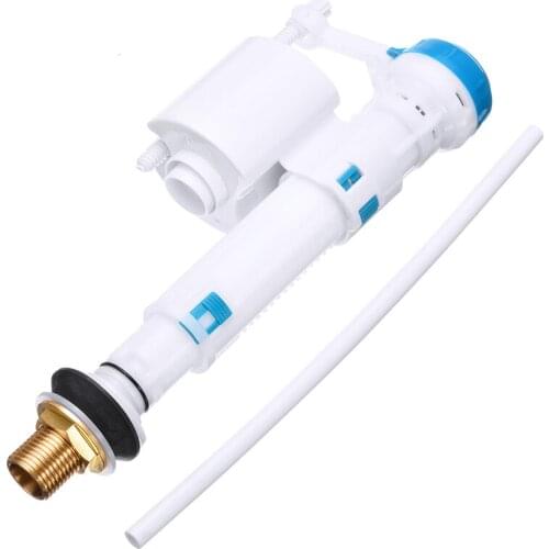 New Toilet Water Tank Fittings Intake Valve 4 Points G1/2 Brass Float Valve Blister Universal Toilet Accessories