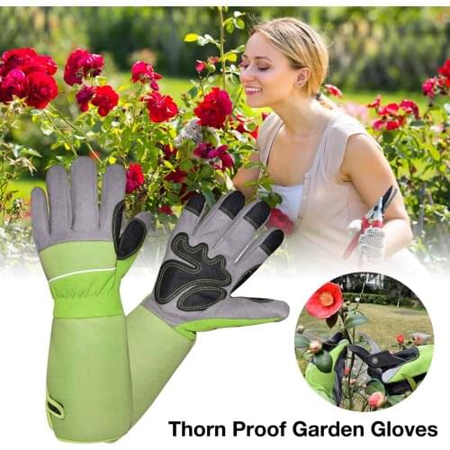Garden Nitrile Gloves Latex Cleaning Food Gloves Universal Garden Thorn Proof Gloves Household Garden Cleaning Gloves