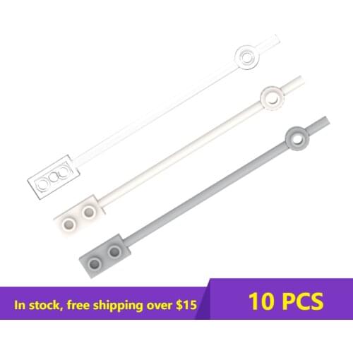 10PCS Bricks Bricks 99784 1x12with 1x2 slat antenna light pole ldd99784 42445 For Building Block Part DIY Christmas Gift Toy