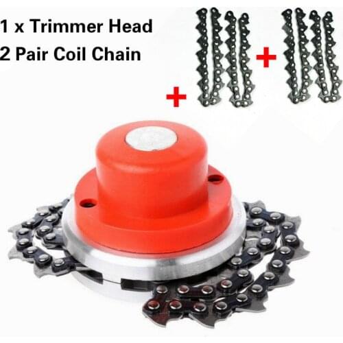 Universal Trimmer Head Coil 65Mn Chain Brushcutter With Thickening chain Garden Grass Parts Trimmer For Lawn Mower