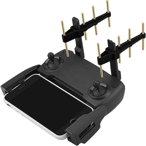2pcs For Mavic 2/Mavic Mini/Mavic Pro Drone Controller Signal Booster Yagi Range Extender Transmitter Extension 2.4Ghz Antenna