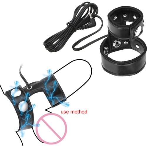 Penis Extender Medical Themed Toys Electric Shock Orgasm Sex Toys for Men Cock Rings Penis Stimulator Electric Penis Massager