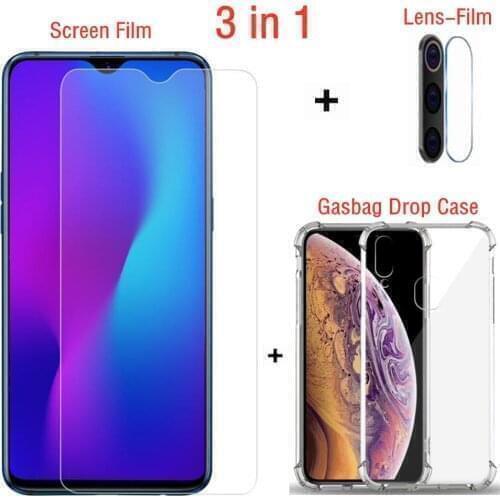 3 in 1 Camera Lens Screen Protector Film Shockproof Case for Huawei Mate 30 20 10 Lite 9 Nova 3 3i 3e 4 5 5i 5Z 5T 6 7 SE Pro 7i