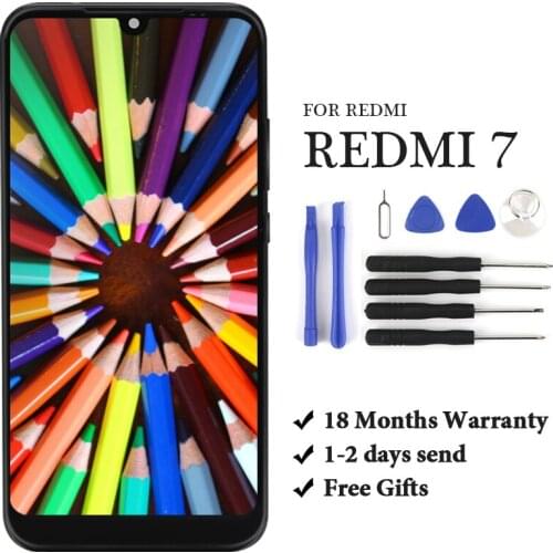 6.26"For Redmi 7 LCD Display Touch Screen Digitizer Assembly For Redmi 7 lcd Display Screen Replacement