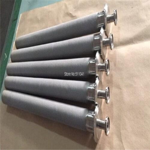 1pc steel sintered filters with cylindrical shape ,OD32mm,ID 26mm,length 300mm, filtration accuracy 2um and 5um,free shipping