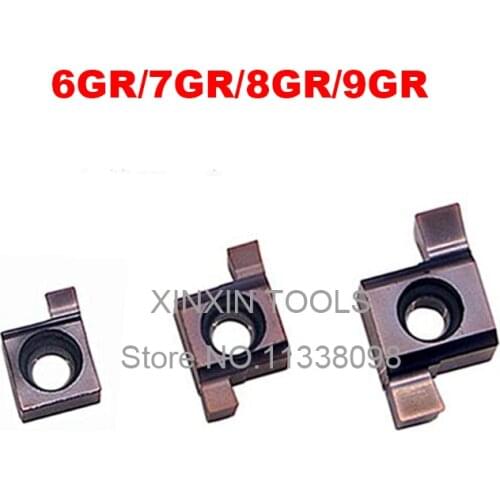 10PCS 6GR 7GR 8GR 9GR Inside Groove Carbide Turning Inserts.7GR 8GR 9GR 100/150/200/250/300 Suit for Grooving Turning Tools SNGR