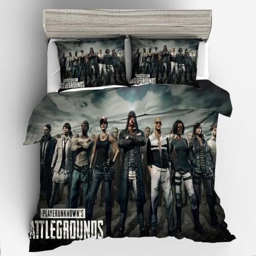 3D Design Digital Printing Bedding Set Duvet Cover Pillowcase Bedclothes Dropshipping Gife Game 4