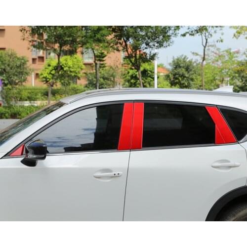 8pcs for mazda cx-5 2017-2018 Middle column decorate cover