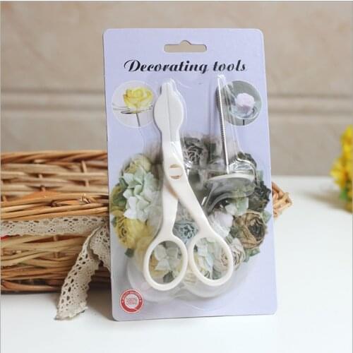 Baking Accessories Pastry Tools Cake Nails Set Icing Modeling Rose flowers Cake Buttercream Supplies Cake Scissors