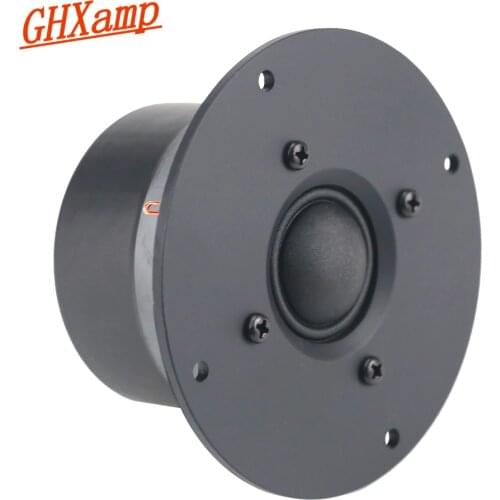 GHXAMP 4 Inch 4Ohm 25W Dome Tweeter Speaker Unit Silk Treble DIY Film Home Theater Audio Sound High Frequency HIFI 2018 1PCS