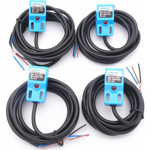 SN04-N2 SN04-P SN04-P2 NPN PNP NC NO Metal detection sensor SN04-N Proximity switch for metal inspection