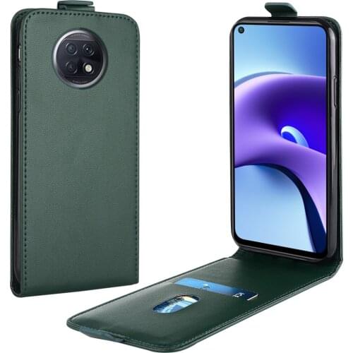 Flip Up and Down Leather Case for Xiaomi Redmi Note 9 5G Case M2007J22C 6.53''Vertical Cover for Redmi Note9 5G Case Phone Bag