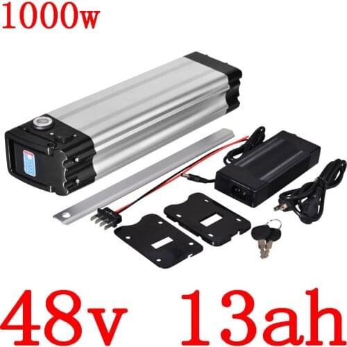 48V 10Ah 13Ah 15Ah 17Ah electric bicycle battery 48V Lithium Battery 48V Ebike battery with 30A BMS for 500W 750W 1000W Motor