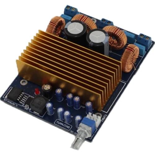 KYYSLB 2019 DC32V 2.0 channle Class D digital amplifier board TAS5611+OPA1632DR digital amplifier board (125W + 125W)