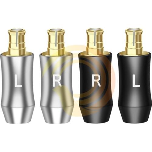 QUEYINFANG A2DC Male Connector Small Waist Series A2DC Male Plug Aluminum Shell Copper Gold-plated Good Insertion Force