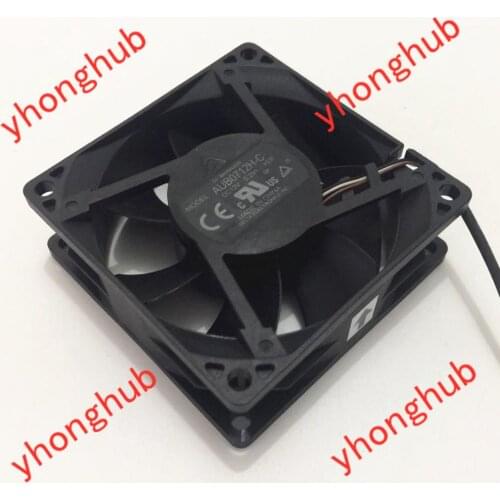 Delta Electronics AUB0712H-C DC 12V 0.29A 70x70x25mm 3-wire Server Cooling Fan