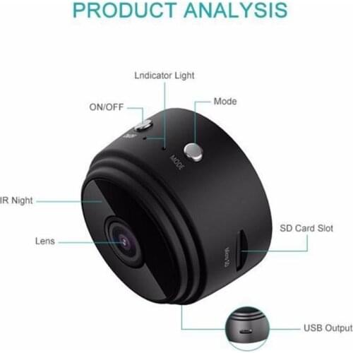 NEW A9 Mini 1080P IP 2.4GHz WIFI Remote Camera Wireless Home Security DVR Night Voice Recorder Camcorders Motion Micro Camera