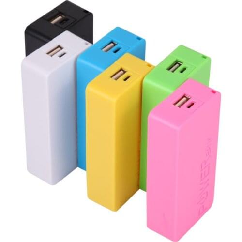 Power Bank 2x18650 Battery Case Box/DIY Capacity Led Voltage Current Display Powerbank Charger for Mobile Phone