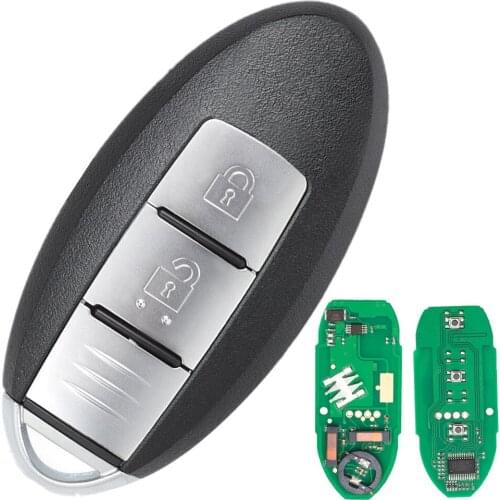 XRSHKEY 2 Buttons Remote Car Key 315MHz ID46 Chip TWB1J701 For Micra K13 March K13 Leaf