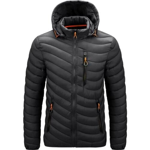 2021 Plus Size Winter Cotton-padded Jacket Mens Hooded Jacket Tops Fall/winter New Jacket Coats Mens Clothing