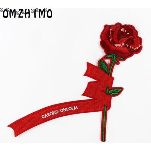 1PCS Exquisite sequin flowers patterend hot melt adhesive applique embroidery DIY kleding accessoires decorative patches stripes