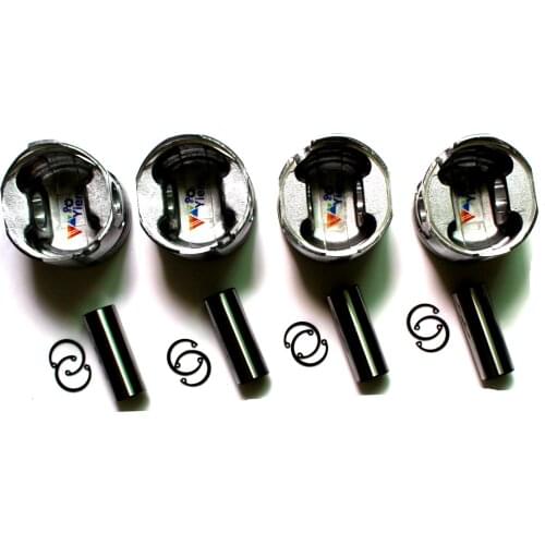 4TNC88 4TNC88L-RB Piston Kit With Pin Clips For Yanmar B50 Mini Excavator Diesel Engine Space Parts