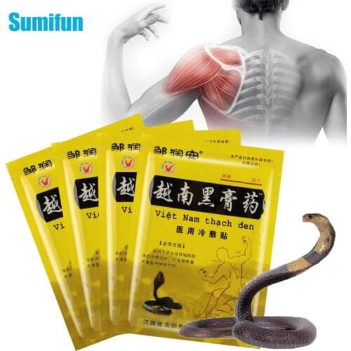 8pcs Vietnam Arthritis Patch Pain Relief Plaster Lumbar Spine Joint Neck Knee Back Muscle Pain Relieving Medical Patches C2316