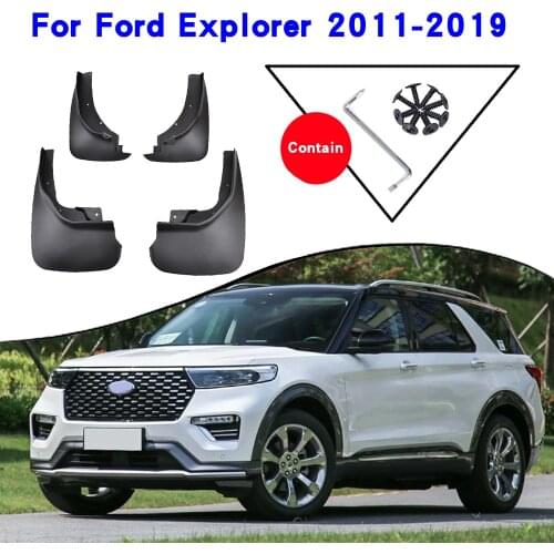 Car Fender Accessories For Ford Explorer 2011-2019 Mudguards Splash Guards Fender Mudflaps Car Fender Mud Flaps Car Fender
