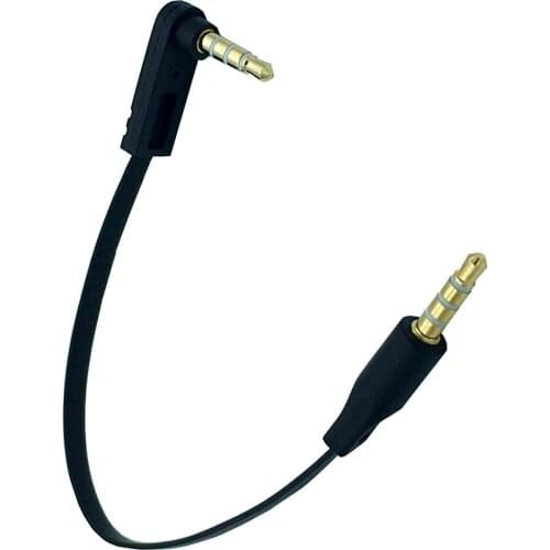 3.5mm 4 Pole M to M Record Car aux Audio Cord headphone connect cable