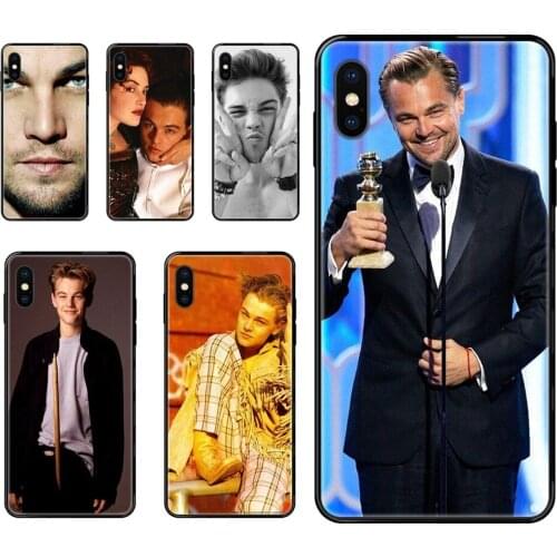 TPU Black Soft Phone Cover Case Leonardo Dicaprio For Xiaomi Redmi Note 4 5 5A 6 7 8 8T 9 9S Pro Max Better