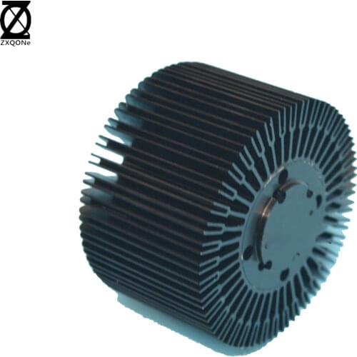 Diameter 95mm height 60mm LED light radiator aperture 34mm for CREE CXB 3590 chip heat dissipation 10-100W led grow COB chip
