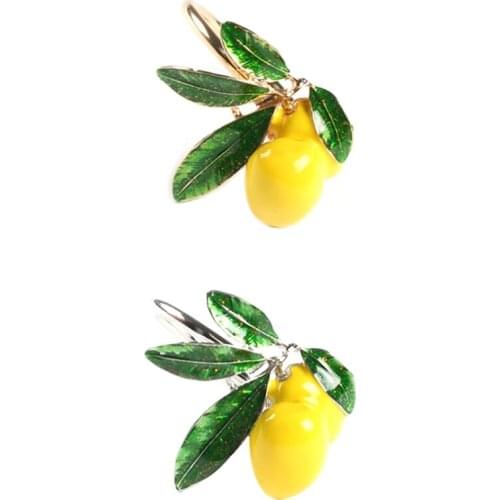 Hot XD-6 PCS Lemon Napkin Ring Napkin Ring Table Decoration