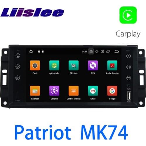 LiisLee Car Multimedia GPS HiFi Audio Radio Stereo For Jeep Patriot MK74 2007~2017 Original Style Navigation NAVI