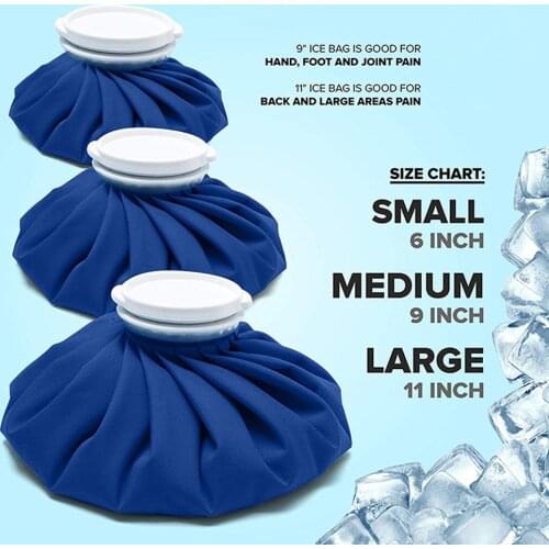 Medical Ice Bags Cool Ice Bag Reusable Sport Injury Outdoor Muscle Aches First Aid Relief Pain Health Care Cold Therapy Ice Pack
